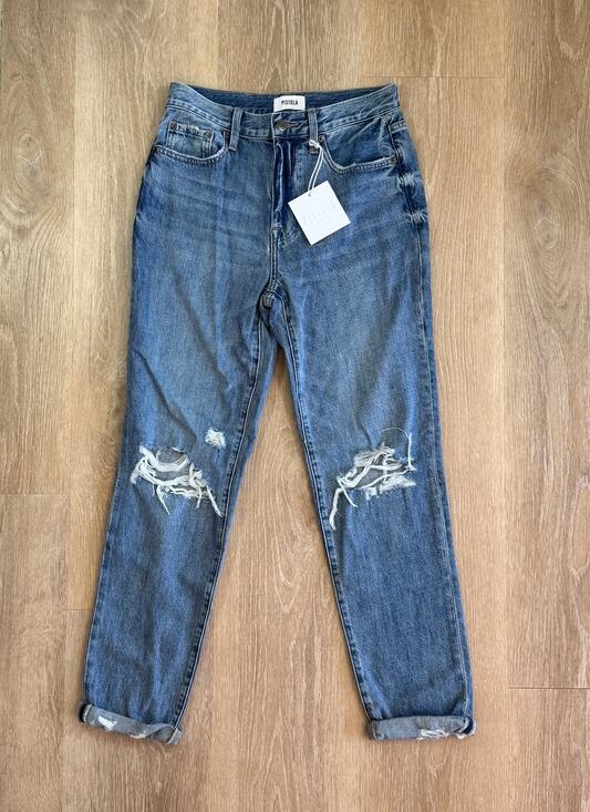 pistola Denim - Pistola Presley High Rise Girlfriend Jeans- Size 26